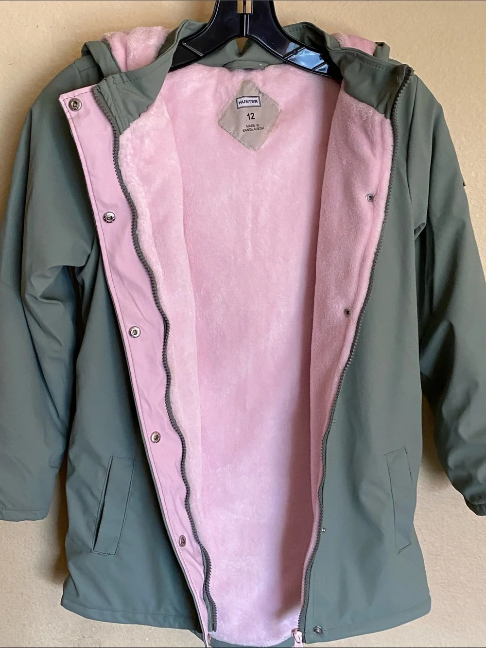 Hunter Girls Plush-Lined Puffer Jacket